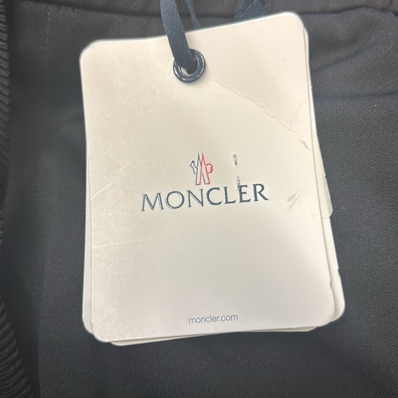 New with tags MONCLER mens 
Tapered Embellished Jersey Sweatpants size large - Picture 3 of 8